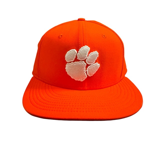 Clemson Tigers Orange Zephyr Fitted  Size 7 1/4 Hat Cap - Picture 2 of 3